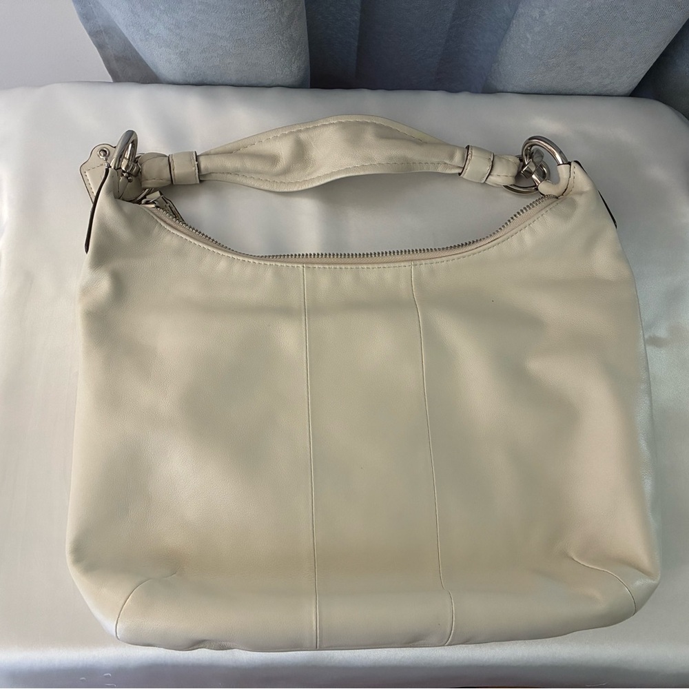 Coach Leather Hobo Shoulder Bag - Picture 3 of 9